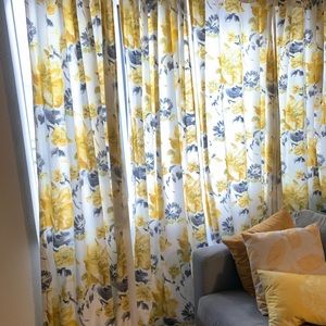 Living Room Curtains 84” long , from Cost Plus